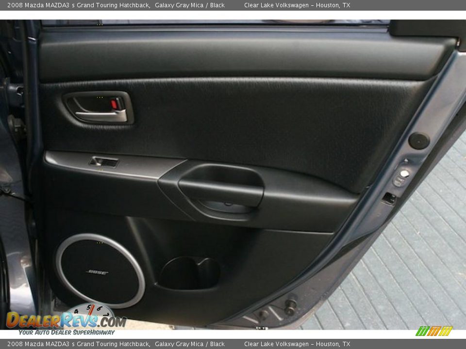 2008 Mazda MAZDA3 s Grand Touring Hatchback Galaxy Gray Mica / Black Photo #26