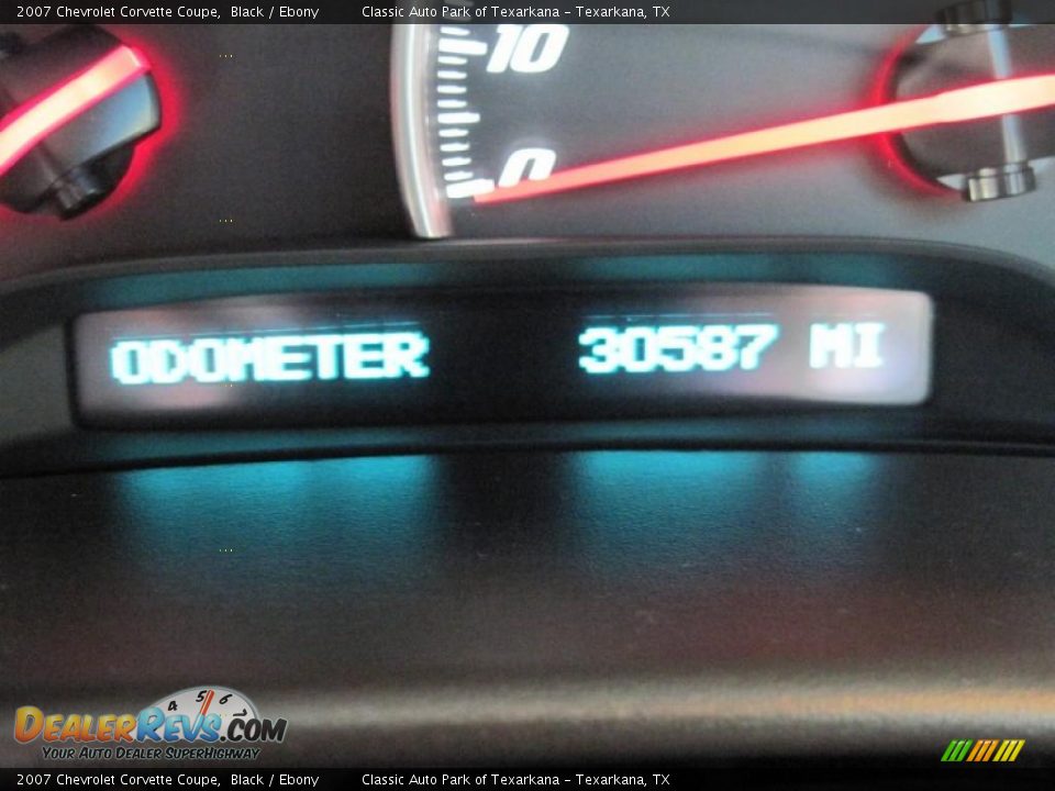 2007 Chevrolet Corvette Coupe Black / Ebony Photo #13