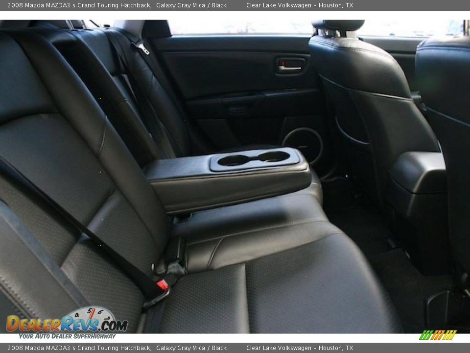 2008 Mazda MAZDA3 s Grand Touring Hatchback Galaxy Gray Mica / Black Photo #27