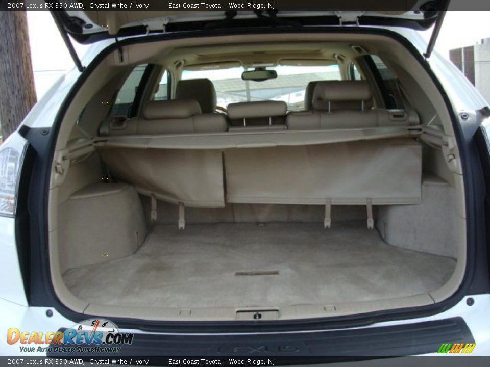 2007 Lexus RX 350 AWD Crystal White / Ivory Photo #12