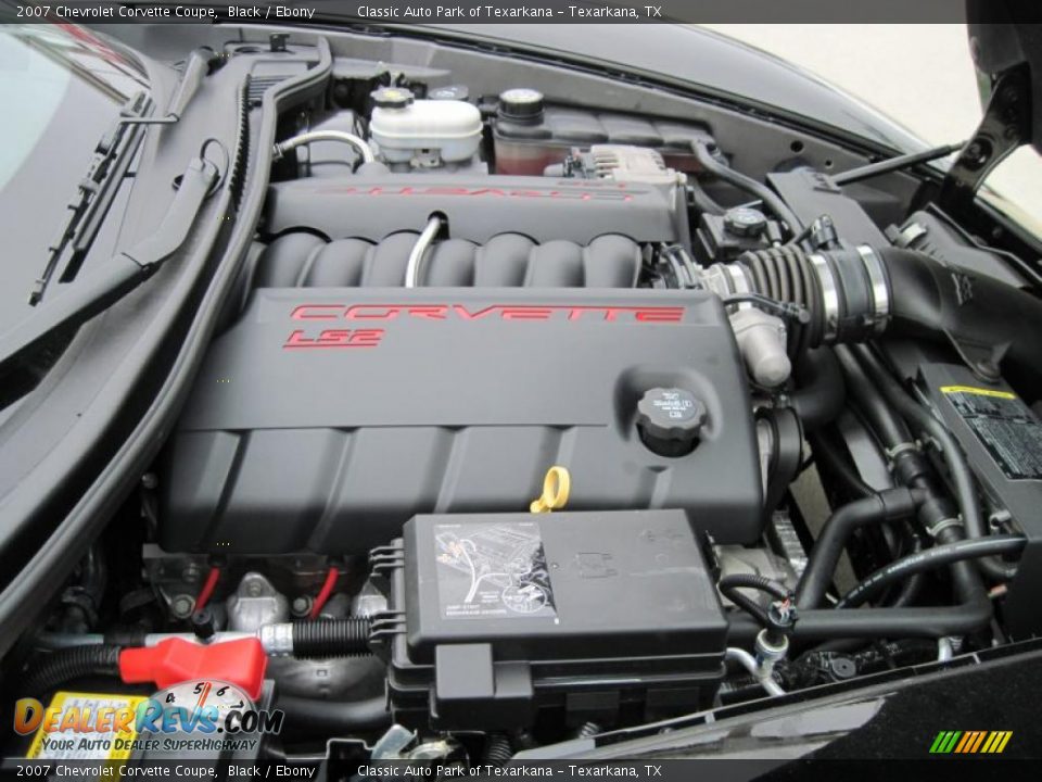2007 Chevrolet Corvette Coupe Black / Ebony Photo #16
