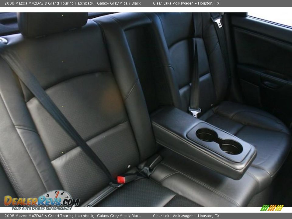 2008 Mazda MAZDA3 s Grand Touring Hatchback Galaxy Gray Mica / Black Photo #29