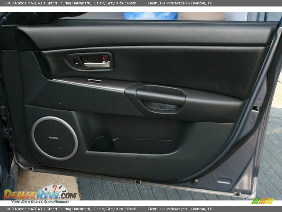 2008 Mazda MAZDA3 s Grand Touring Hatchback Galaxy Gray Mica / Black Photo #30
