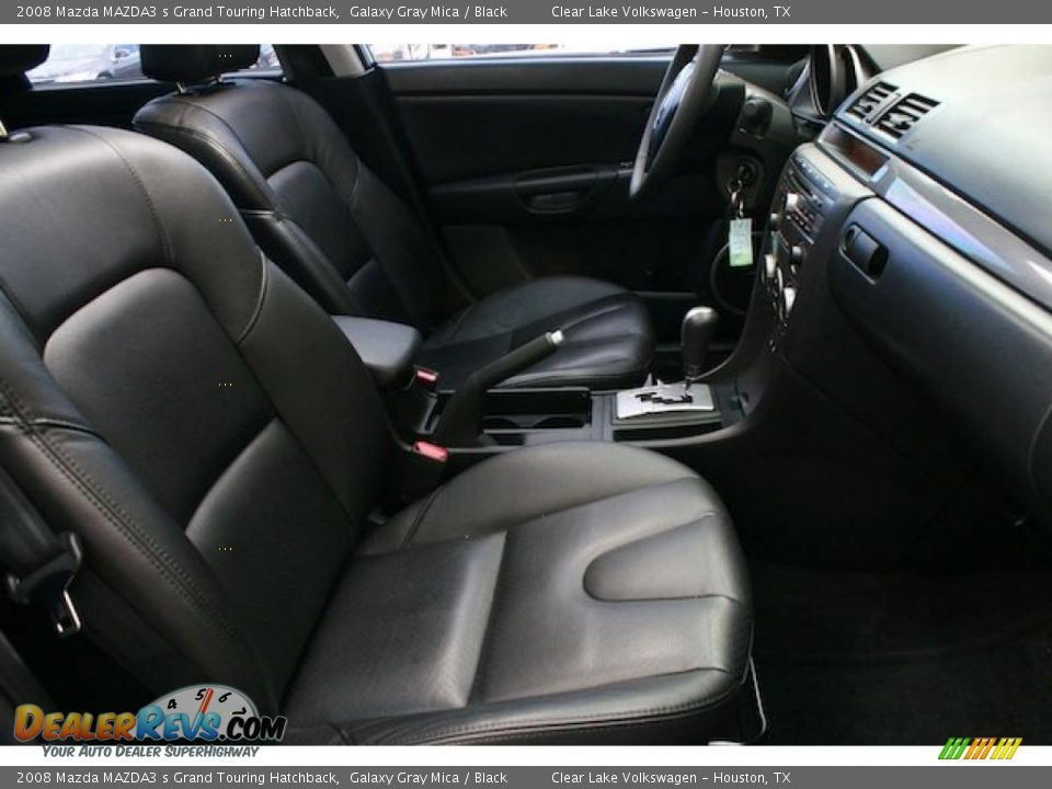 2008 Mazda MAZDA3 s Grand Touring Hatchback Galaxy Gray Mica / Black Photo #31