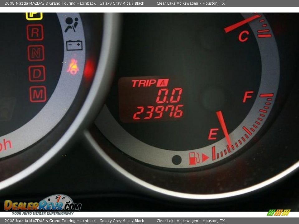 2008 Mazda MAZDA3 s Grand Touring Hatchback Galaxy Gray Mica / Black Photo #35