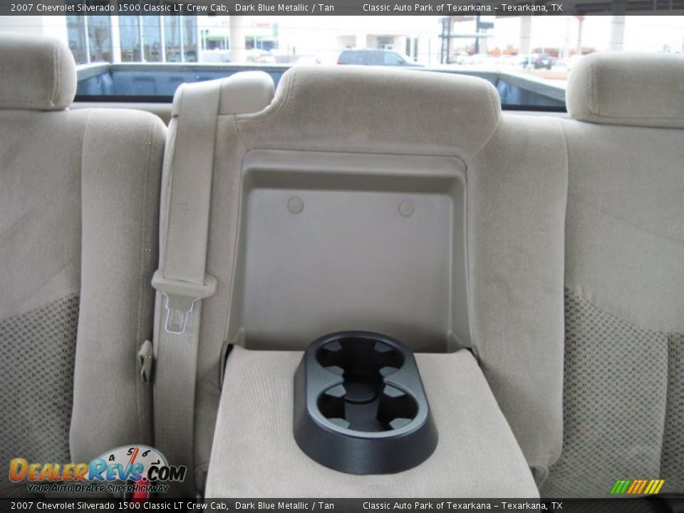 2007 Chevrolet Silverado 1500 Classic LT Crew Cab Dark Blue Metallic / Tan Photo #8