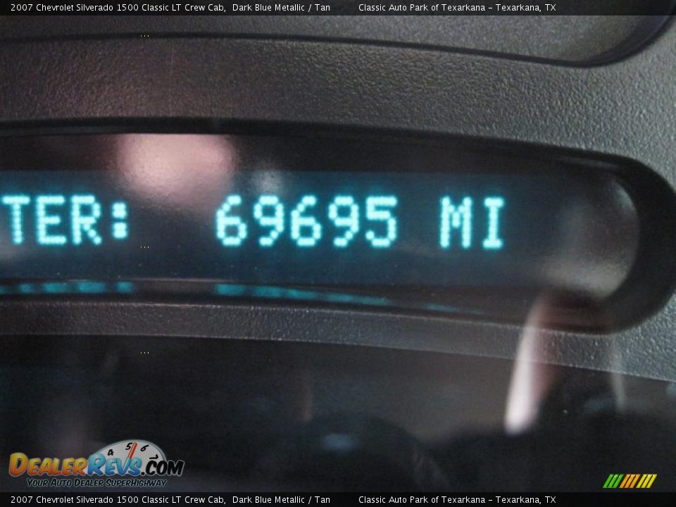 2007 Chevrolet Silverado 1500 Classic LT Crew Cab Dark Blue Metallic / Tan Photo #12