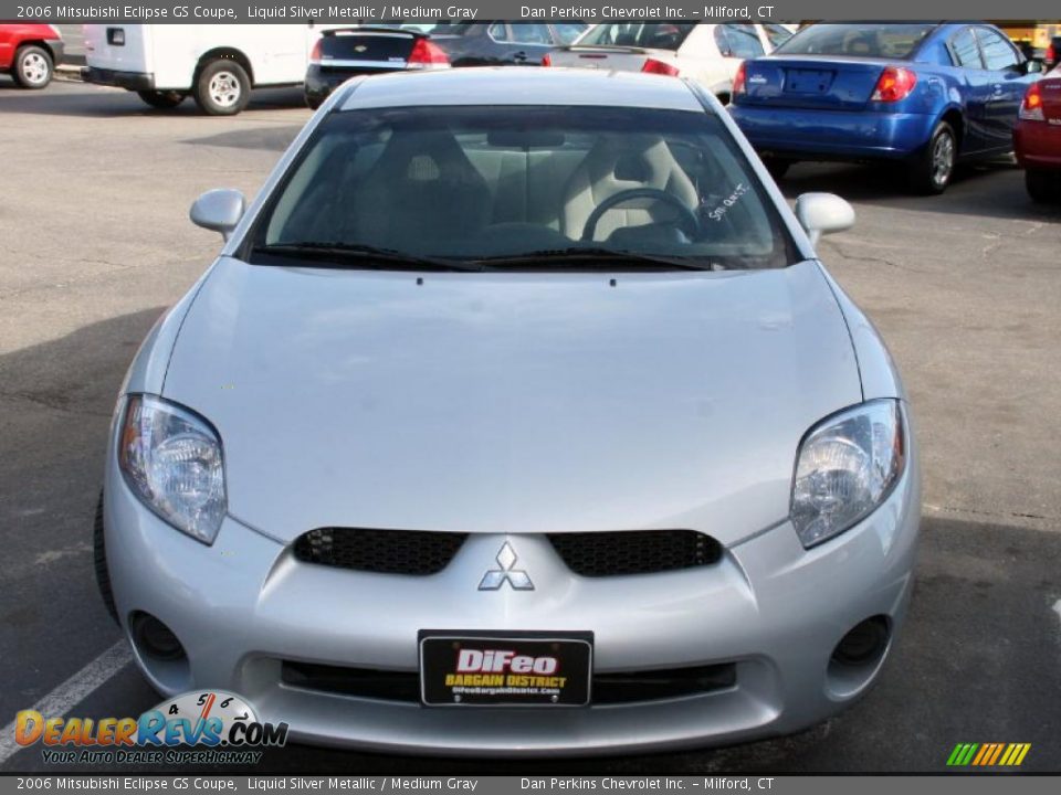 2006 Mitsubishi Eclipse GS Coupe Liquid Silver Metallic / Medium Gray Photo #2