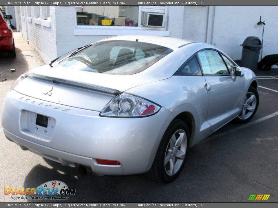 2006 Mitsubishi Eclipse GS Coupe Liquid Silver Metallic / Medium Gray Photo #4