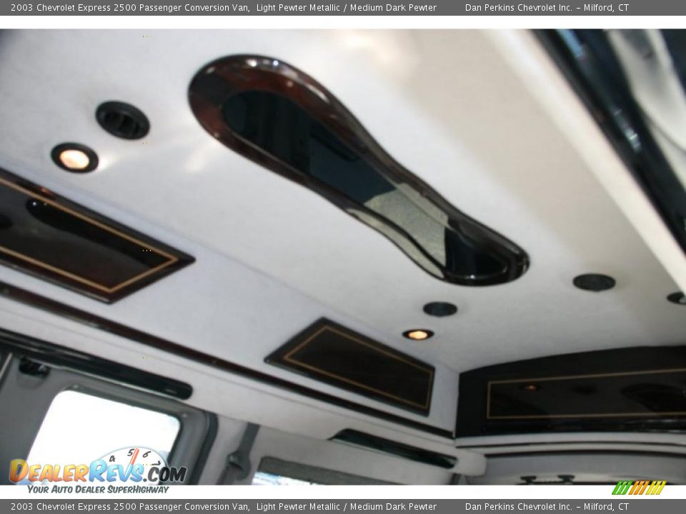 2003 Chevrolet Express 2500 Passenger Conversion Van Light Pewter Metallic / Medium Dark Pewter Photo #8