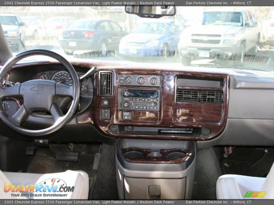 2003 Chevrolet Express 2500 Passenger Conversion Van Light Pewter Metallic / Medium Dark Pewter Photo #10