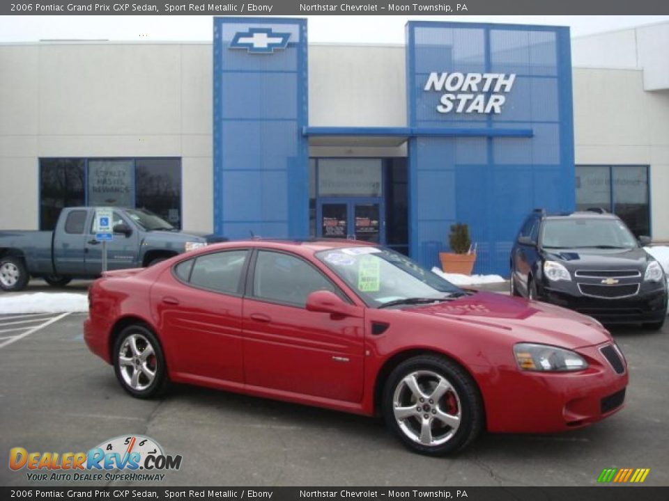 2006 Pontiac Grand Prix GXP Sedan Sport Red Metallic / Ebony Photo #1