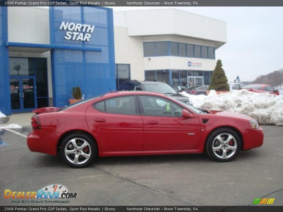 2006 Pontiac Grand Prix GXP Sedan Sport Red Metallic / Ebony Photo #2