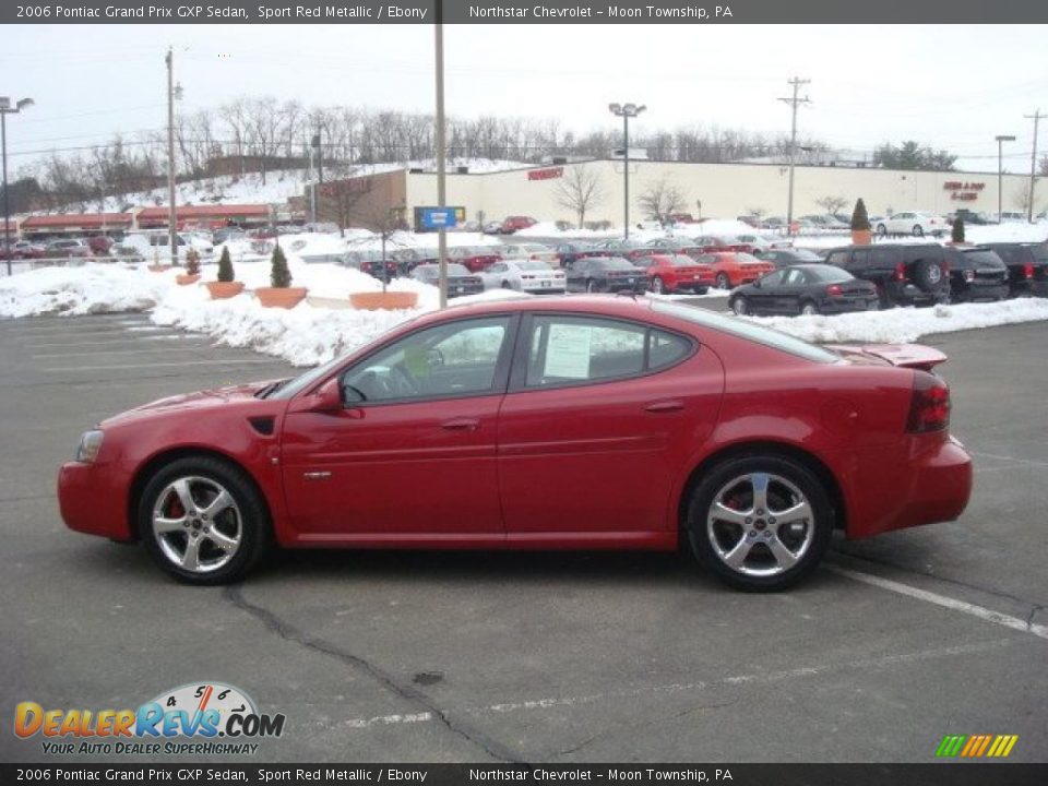 2006 Pontiac Grand Prix GXP Sedan Sport Red Metallic / Ebony Photo #6
