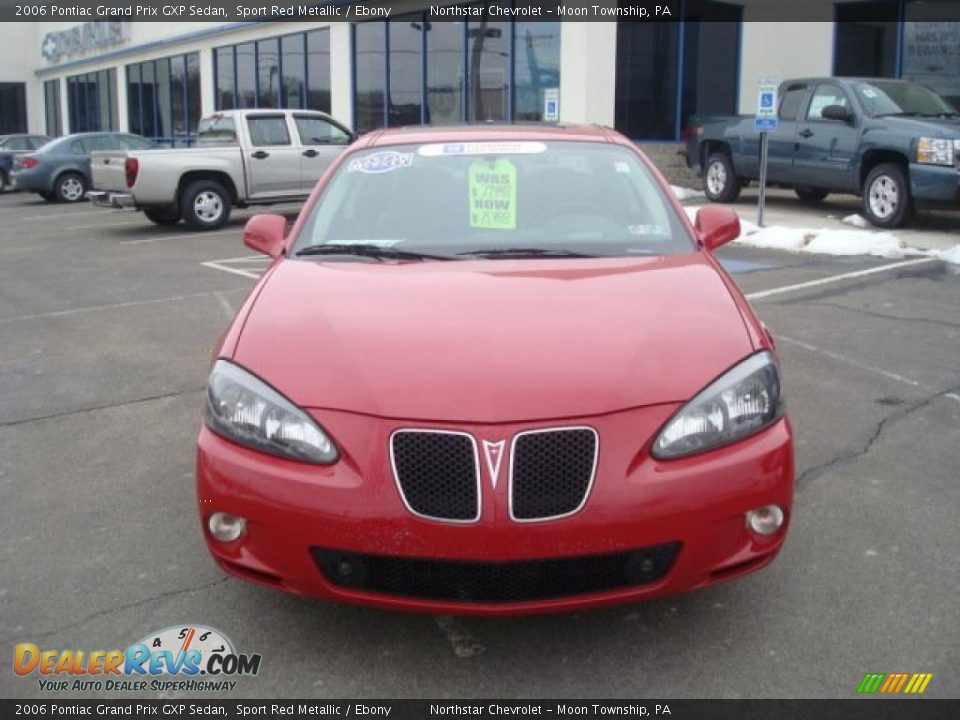 2006 Pontiac Grand Prix GXP Sedan Sport Red Metallic / Ebony Photo #8