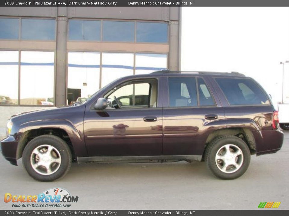 2009 Chevrolet TrailBlazer LT 4x4 Dark Cherry Metallic / Gray Photo #1