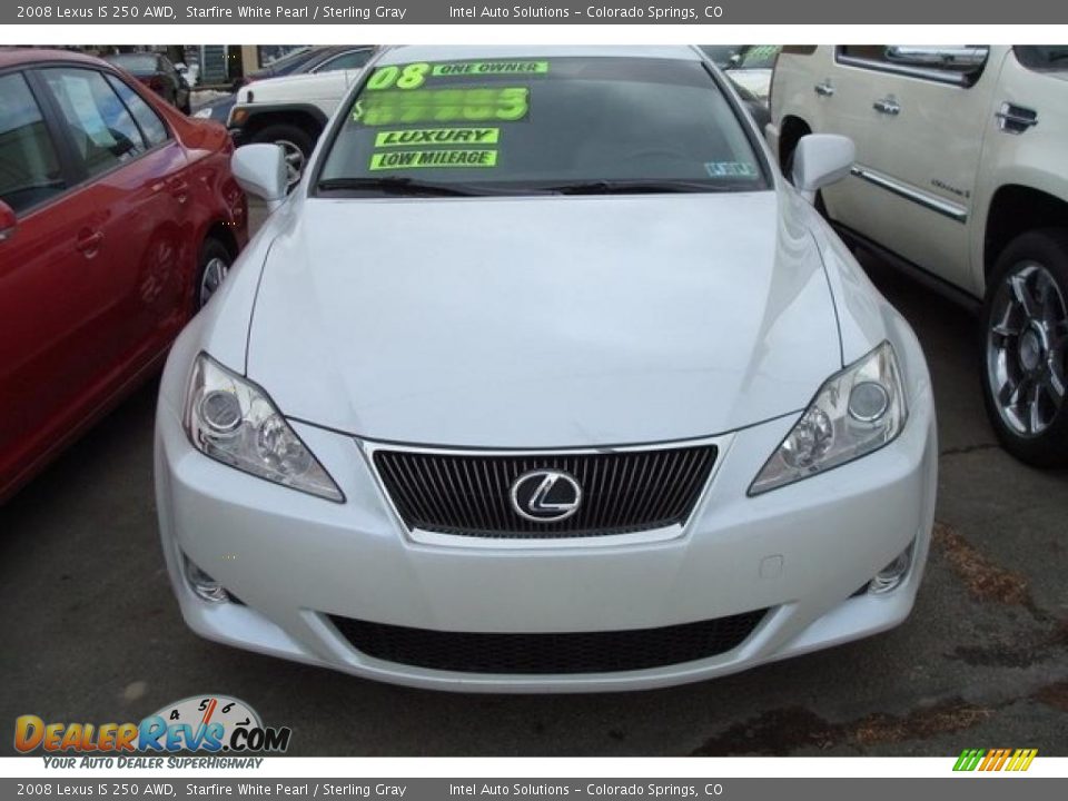 2008 Lexus IS 250 AWD Starfire White Pearl / Sterling Gray Photo #1
