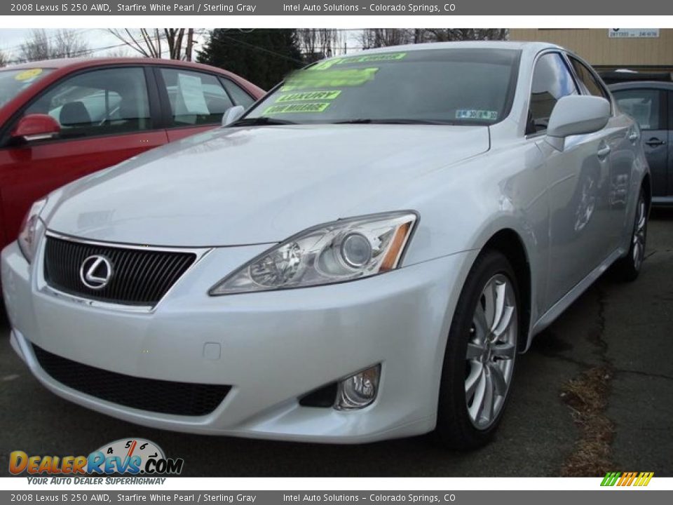 2008 Lexus IS 250 AWD Starfire White Pearl / Sterling Gray Photo #5