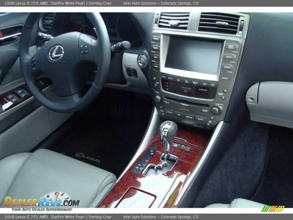 2008 Lexus IS 250 AWD Starfire White Pearl / Sterling Gray Photo #6