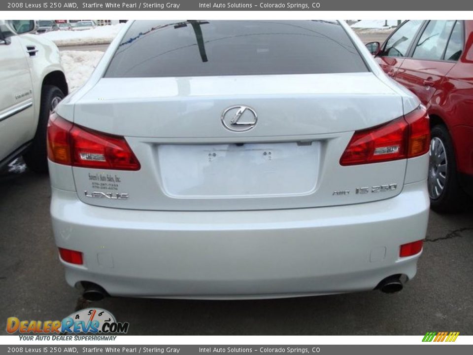 2008 Lexus IS 250 AWD Starfire White Pearl / Sterling Gray Photo #9