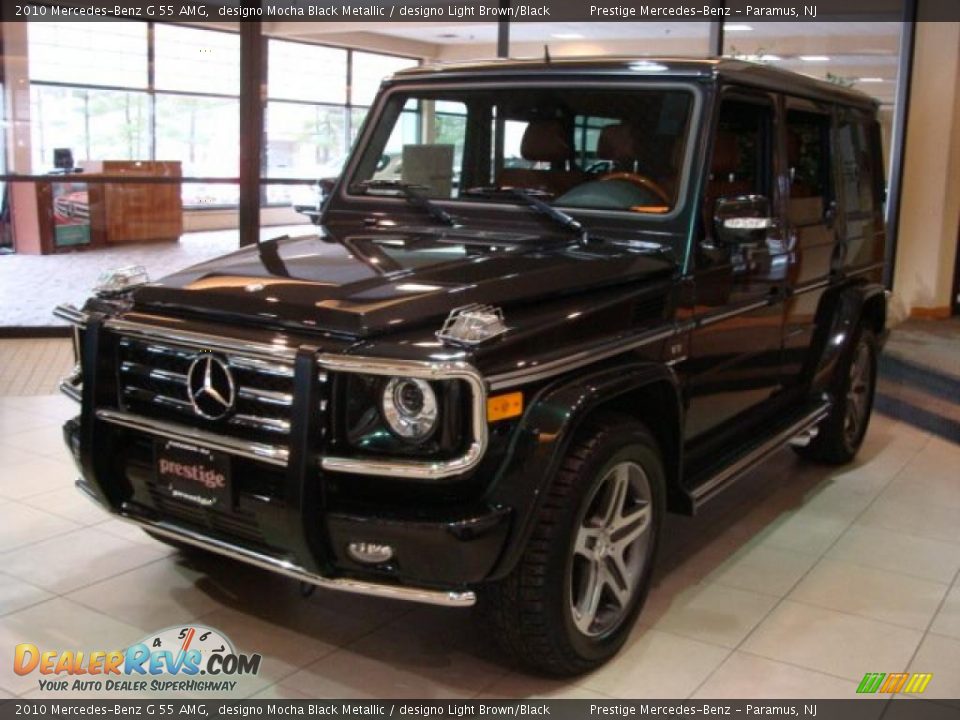 2010 Mercedes-Benz G 55 AMG designo Mocha Black Metallic / designo Light Brown/Black Photo #3