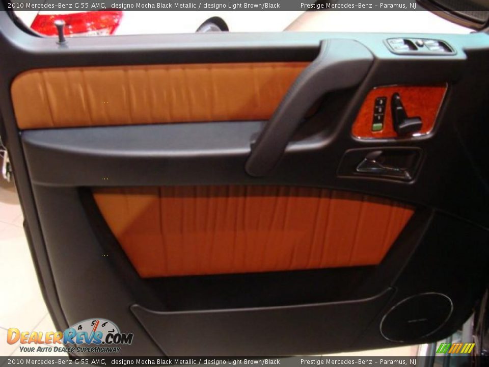 2010 Mercedes-Benz G 55 AMG designo Mocha Black Metallic / designo Light Brown/Black Photo #6