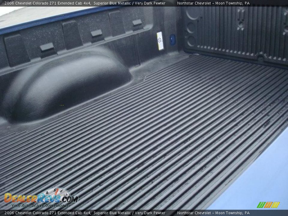 2006 Chevrolet Colorado Z71 Extended Cab 4x4 Superior Blue Metallic / Very Dark Pewter Photo #10