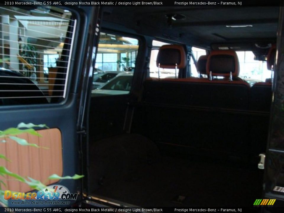 2010 Mercedes-Benz G 55 AMG designo Mocha Black Metallic / designo Light Brown/Black Photo #12