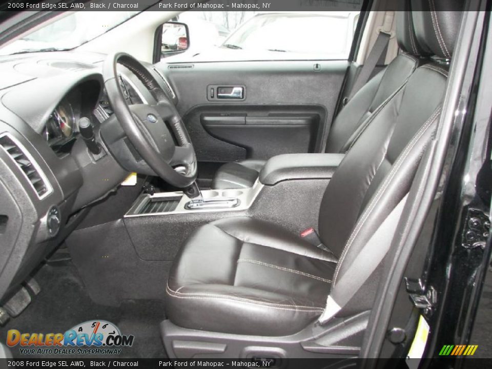 2008 Ford Edge SEL AWD Black / Charcoal Photo #5