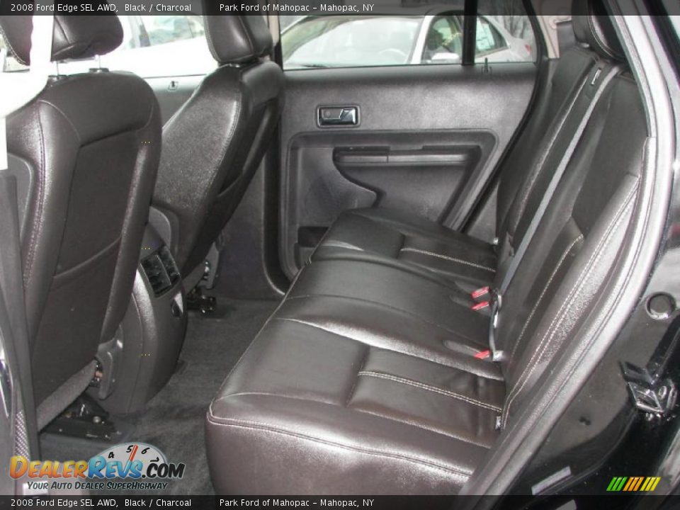 2008 Ford Edge SEL AWD Black / Charcoal Photo #6