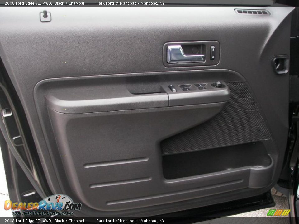 2008 Ford Edge SEL AWD Black / Charcoal Photo #11