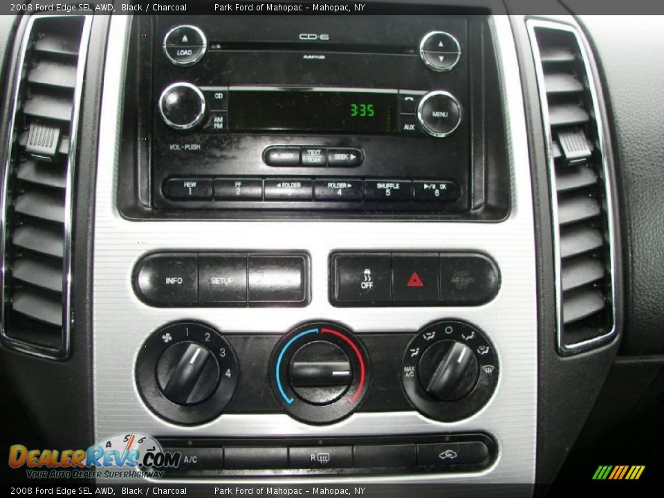 2008 Ford Edge SEL AWD Black / Charcoal Photo #14