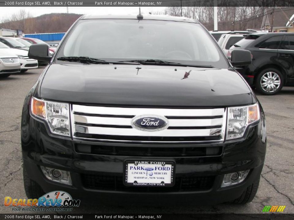 2008 Ford Edge SEL AWD Black / Charcoal Photo #17