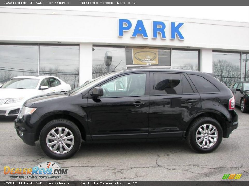 2008 Ford Edge SEL AWD Black / Charcoal Photo #19