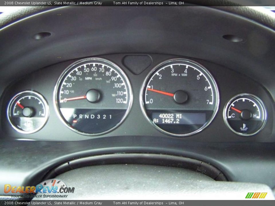 2008 Chevrolet Uplander LS Slate Metallic / Medium Gray Photo #15