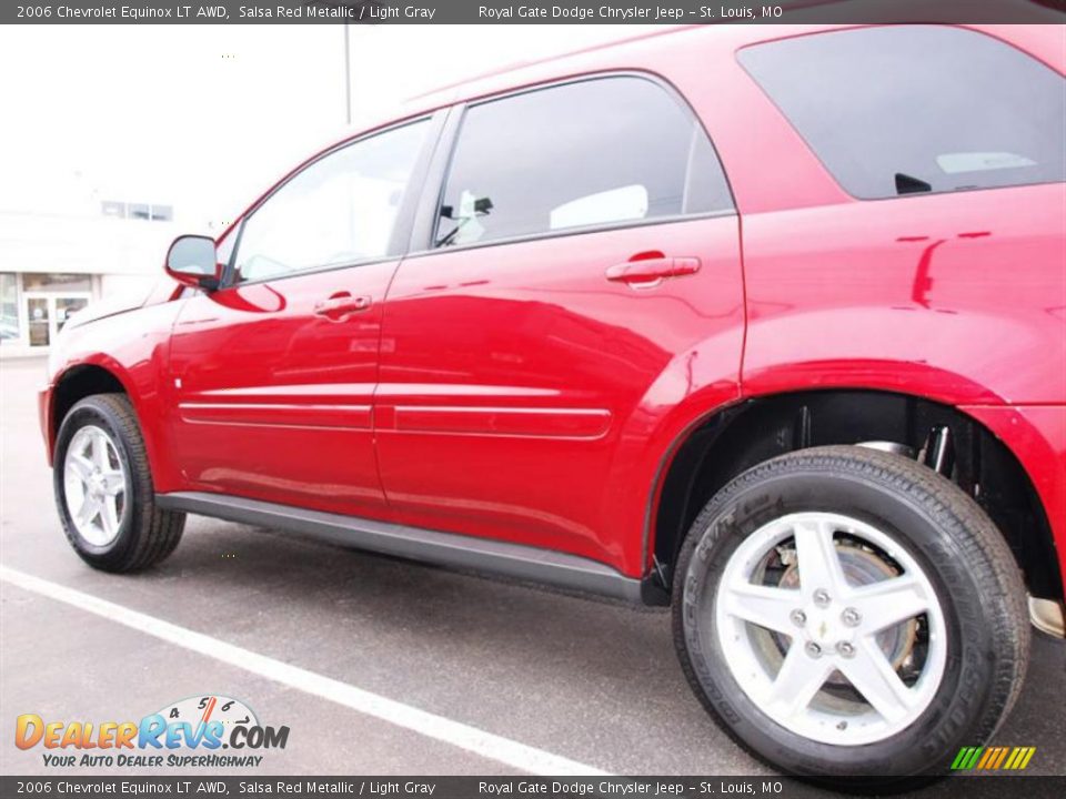 2006 Chevrolet Equinox LT AWD Salsa Red Metallic / Light Gray Photo #4