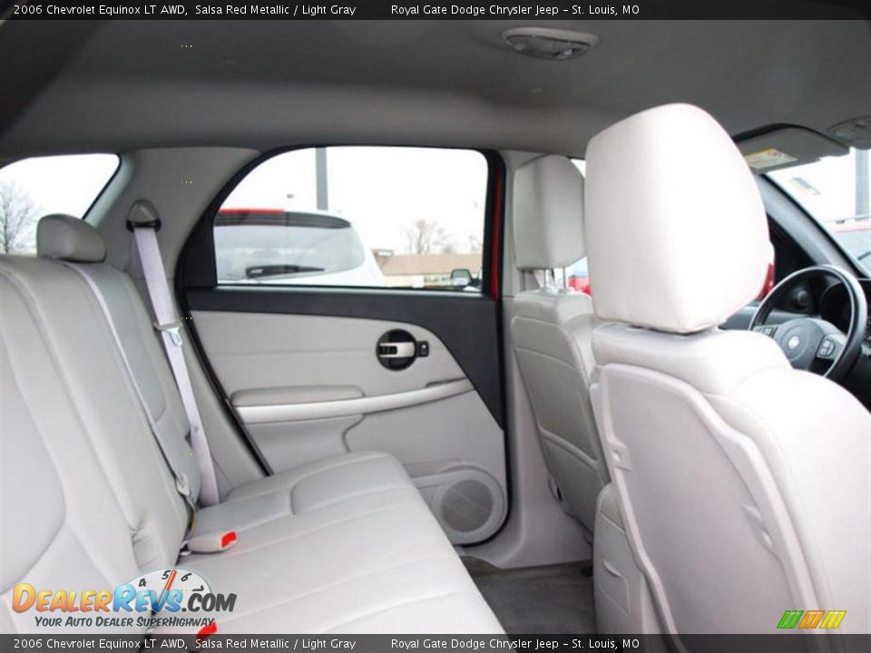 2006 Chevrolet Equinox LT AWD Salsa Red Metallic / Light Gray Photo #9