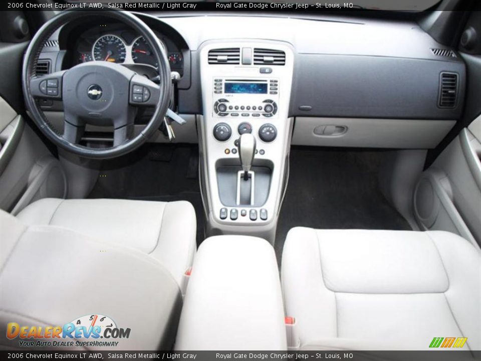 2006 Chevrolet Equinox LT AWD Salsa Red Metallic / Light Gray Photo #10