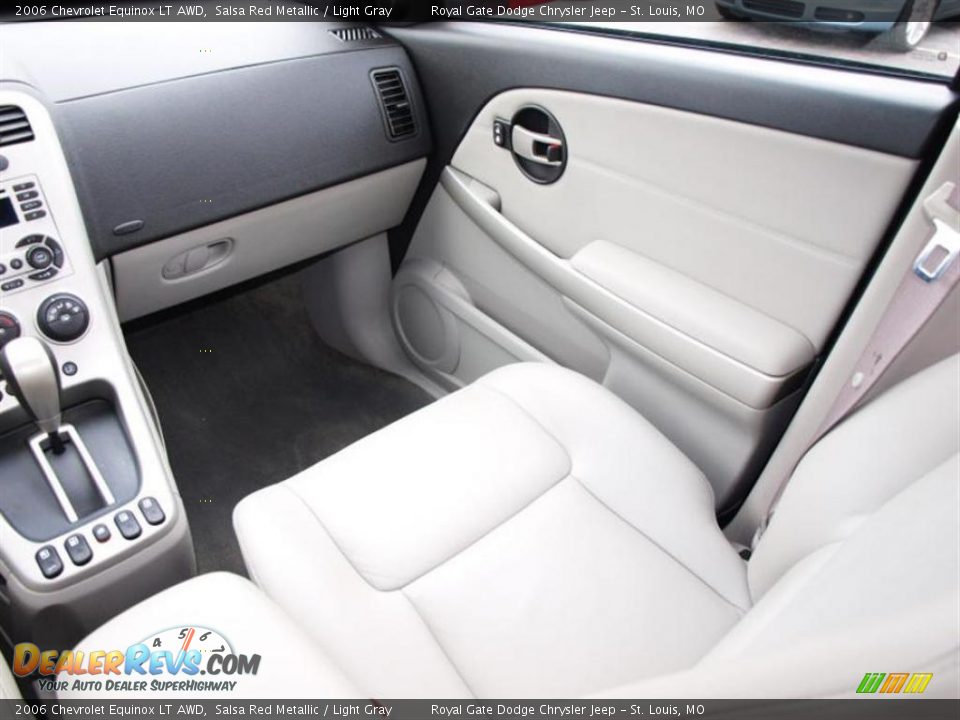2006 Chevrolet Equinox LT AWD Salsa Red Metallic / Light Gray Photo #13