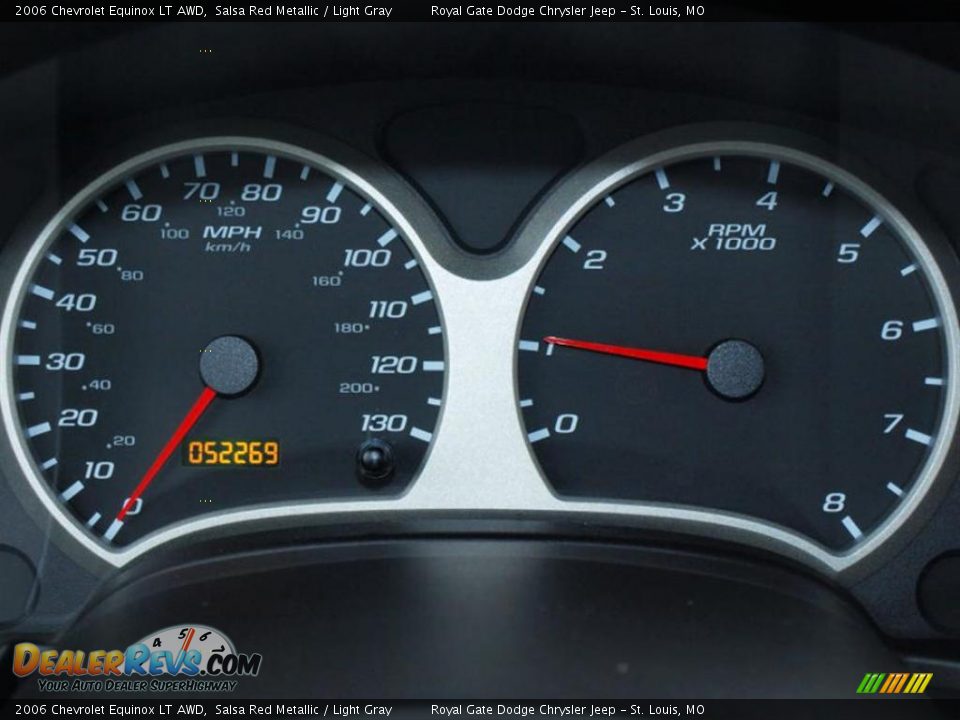 2006 Chevrolet Equinox LT AWD Salsa Red Metallic / Light Gray Photo #14