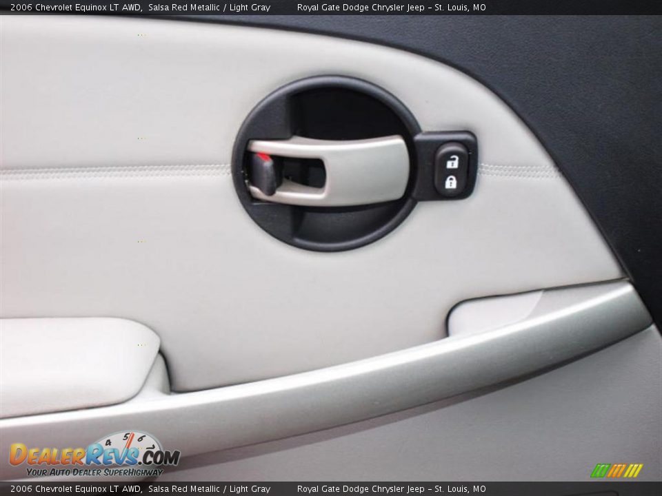 2006 Chevrolet Equinox LT AWD Salsa Red Metallic / Light Gray Photo #15