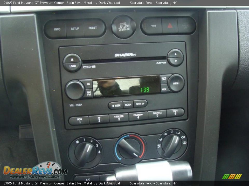 2005 Ford Mustang GT Premium Coupe Satin Silver Metallic / Dark Charcoal Photo #20