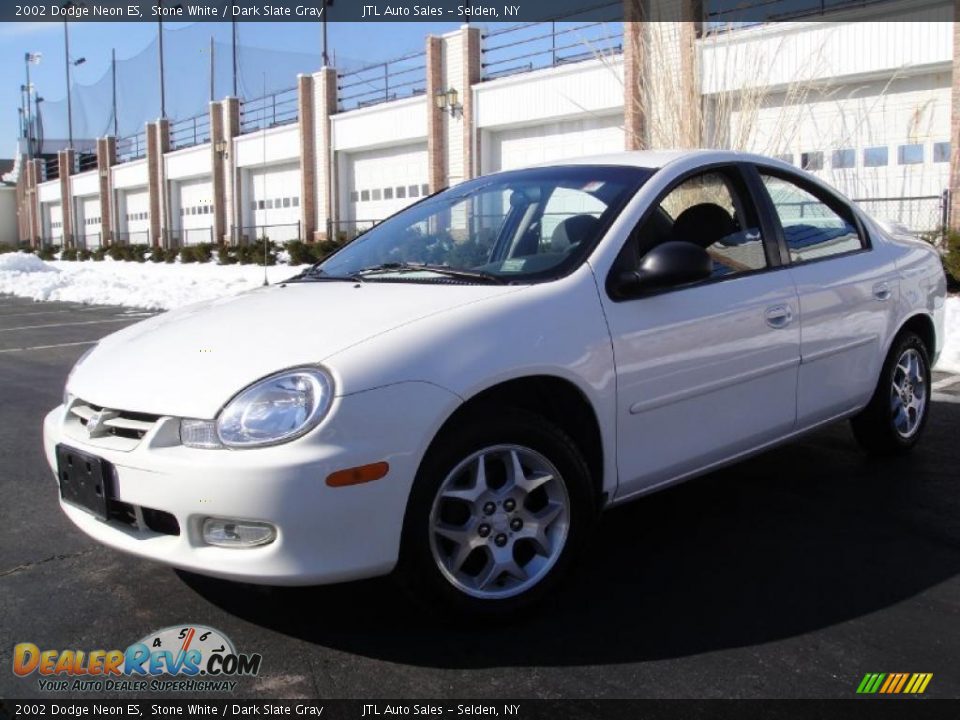 2002 Dodge Neon ES Stone White / Dark Slate Gray Photo #1