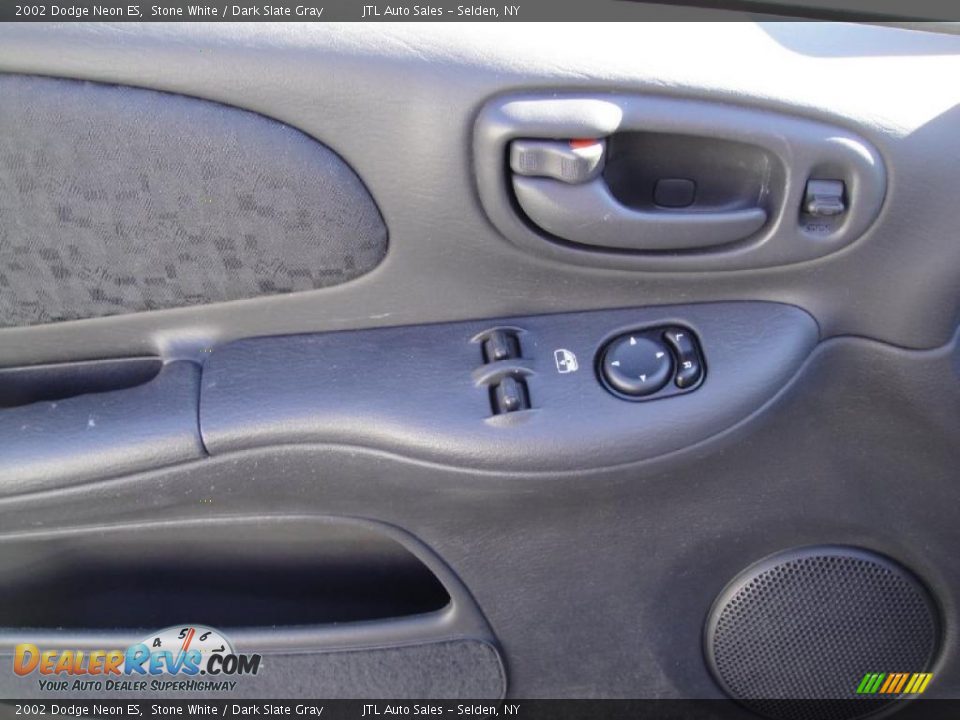 2002 Dodge Neon ES Stone White / Dark Slate Gray Photo #9