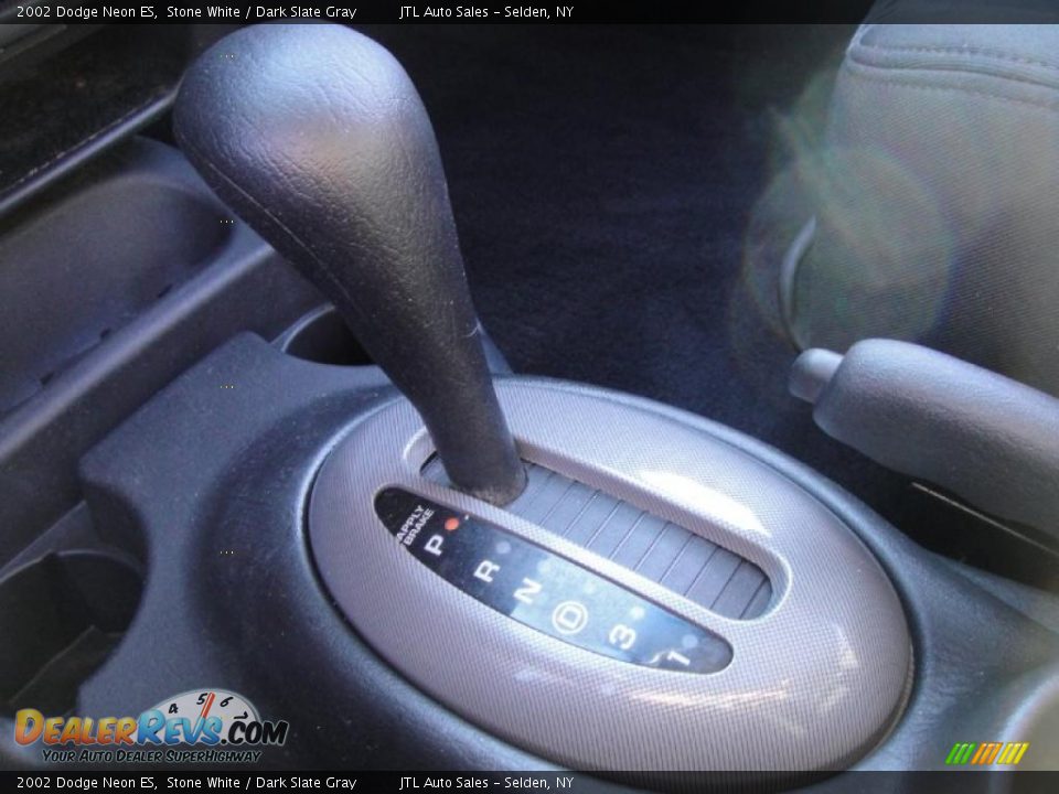 2002 Dodge Neon ES Stone White / Dark Slate Gray Photo #15