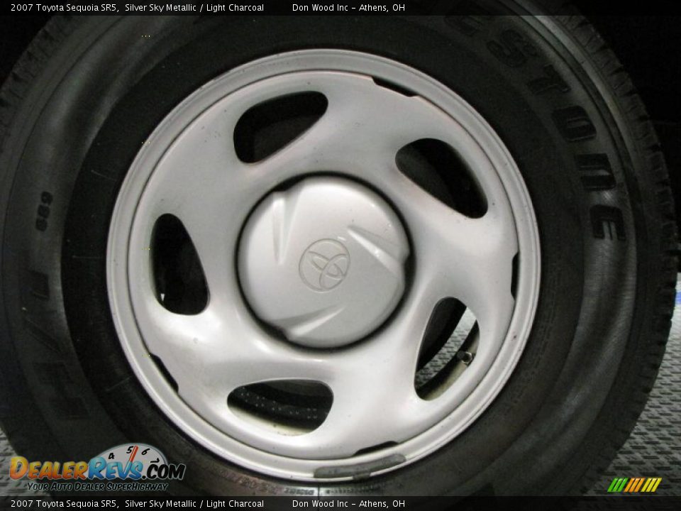 2007 Toyota Sequoia SR5 Silver Sky Metallic / Light Charcoal Photo #22