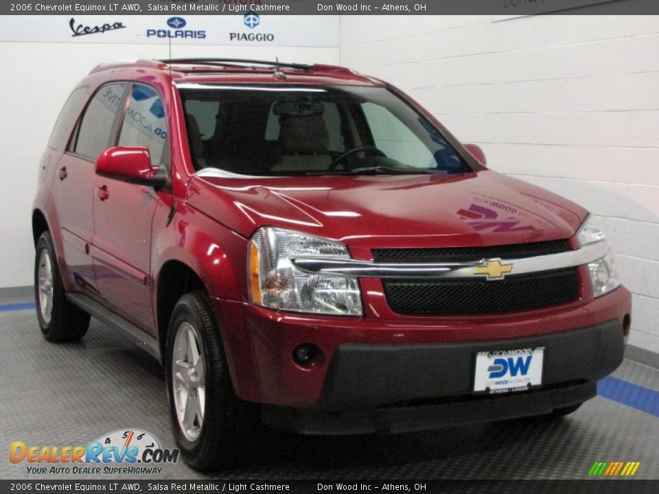 2006 Chevrolet Equinox LT AWD Salsa Red Metallic / Light Cashmere Photo #1