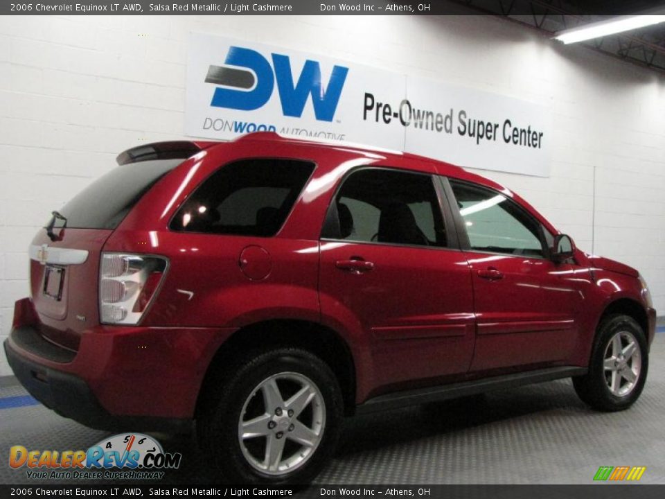 2006 Chevrolet Equinox LT AWD Salsa Red Metallic / Light Cashmere Photo #4