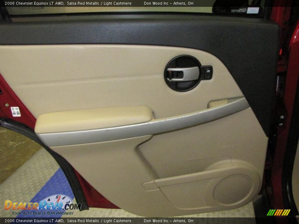 2006 Chevrolet Equinox LT AWD Salsa Red Metallic / Light Cashmere Photo #16
