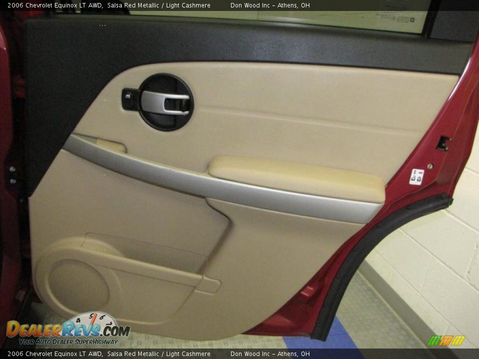 2006 Chevrolet Equinox LT AWD Salsa Red Metallic / Light Cashmere Photo #17